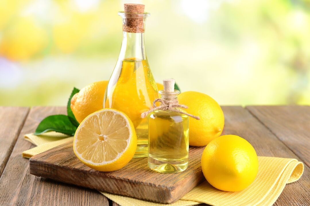 Lemon ether - the main ingredient for whitening the skin of the face