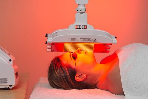 Hardware light therapy method to prevent the first signs of aging